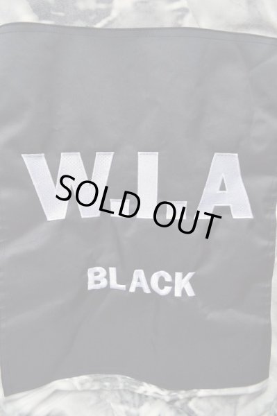 画像4: 【W.I.A BLACK ダブリューアイエー ブラック】切替ボンバーMA-1ジャケット (4)