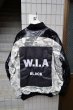 画像3: 【W.I.A BLACK ダブリューアイエー ブラック】切替ボンバーMA-1ジャケット (3)