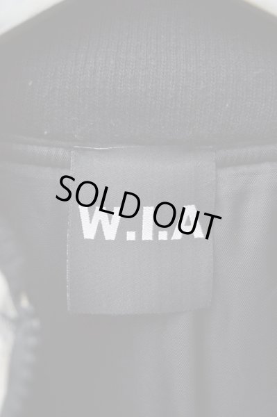 画像5: 【W.I.A BLACK ダブリューアイエー ブラック】切替ボンバーMA-1ジャケット (5)