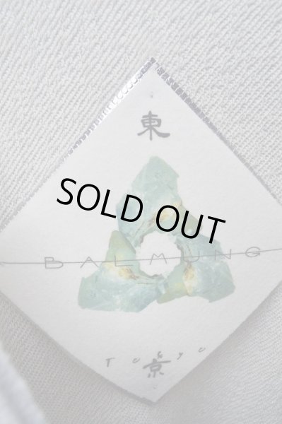 画像5: 【BALMUNG バルムング】グレー×ピンクファーラインビッグスウェット (5)