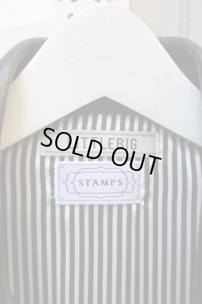 画像4: 【LITTLEBIG×STAMPS リトルビッグ】レザーライダースジャケット (4)