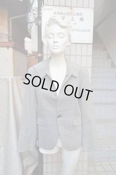 画像5: 【COMME des GARCONS コムデギャルソン】ハウンドトゥース柄ジャケット (5)