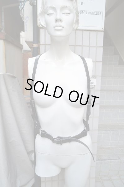 画像4: 【BLACK COMME des GARCONS×ZANA BAYNE ブラックコムデギャルソン×ザーナベイン】レザーハーネス (4)