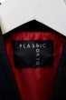 画像4: 【PLASTIC TOKYO プラスティックトーキョー】黒パッチ装飾MA-1ジャケット (4)