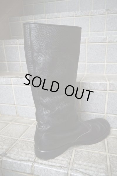 画像4: 【UNBILICAL アンビリカル】レザーバイクブーツ (4)