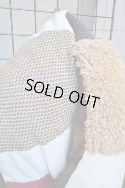 画像4: 【HOMELESS PARTY ホームレスパーティー】切替中綿入りスヌード (4)