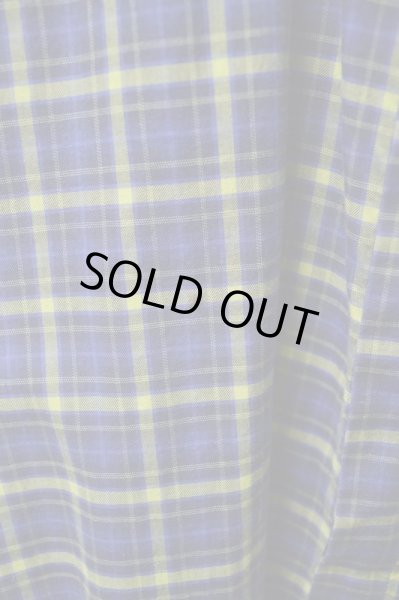 画像3: 【JOHNLAWRENCE SULLIVAN ジョンローレンスサリバン】タータンチェック柄長袖シャツ (3)