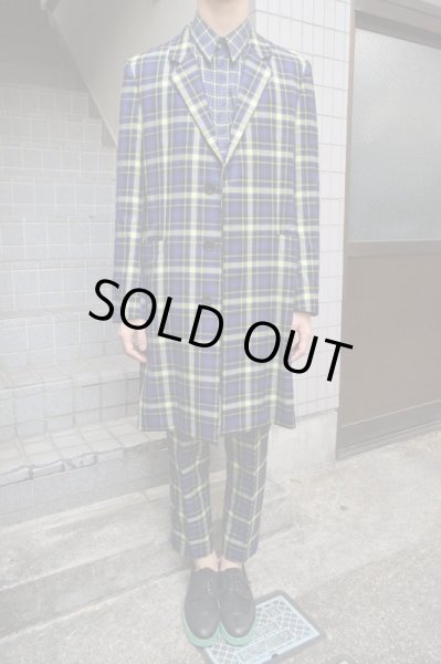 画像5: 【JOHNLAWRENCE SULLIVAN ジョンローレンスサリバン】タータンチェック柄長袖シャツ (5)