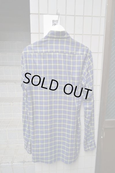 画像2: 【JOHNLAWRENCE SULLIVAN ジョンローレンスサリバン】タータンチェック柄長袖シャツ (2)