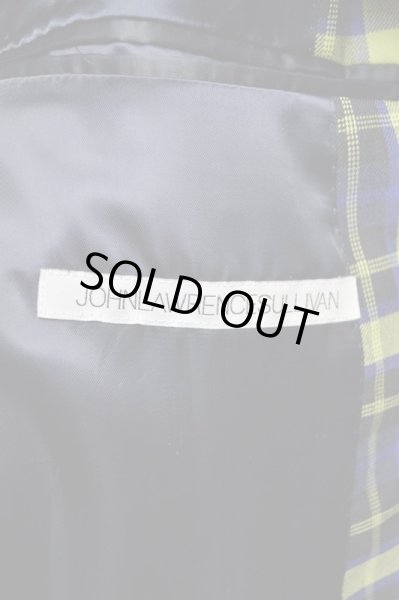 画像7: 【JOHNLAWRENCE SULLIVAN ジョンローレンスサリバン】タータンチェック柄ロングジャケット＋クロップドスラックス セットアップ (7)