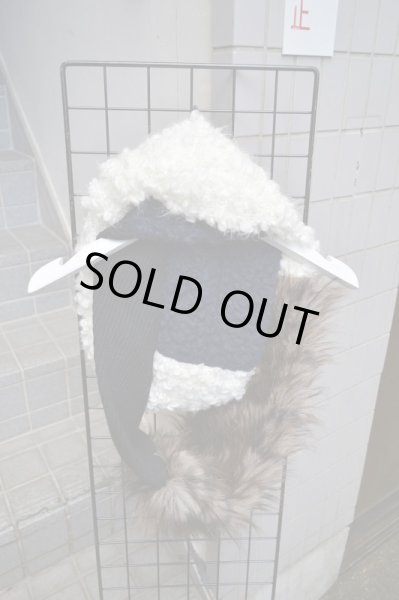 画像4: 【tomoki yurita】異素材切替デザインスヌード (4)