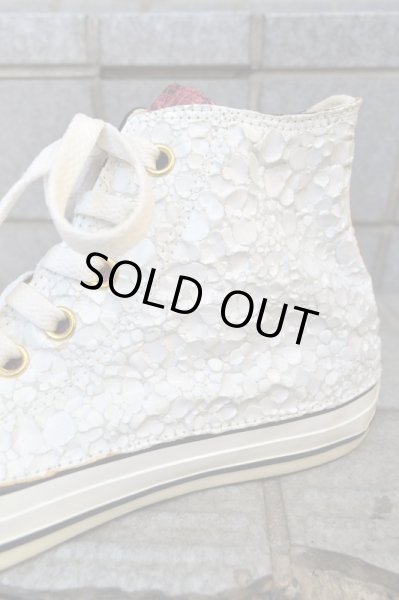 画像6: 【SHIROMA×CONVERSE ALLSTAR シロマ×コンバース】レザー加工ハイカットスニーカー (6)
