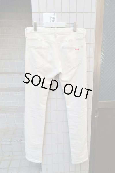 画像3: 【ETHOS エトス】クロス型ダメージ加工スウェットパンツ (3)