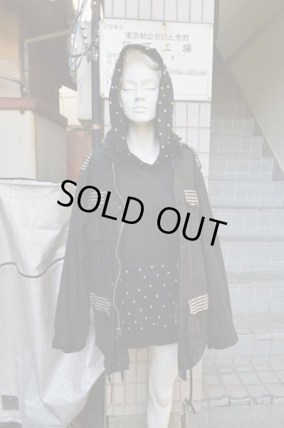 画像8: 【BESS ベス】スタッズ装飾ミリタリージャケット (8)