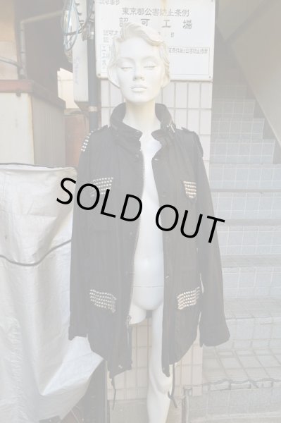 画像6: 【BESS ベス】スタッズ装飾ミリタリージャケット (6)