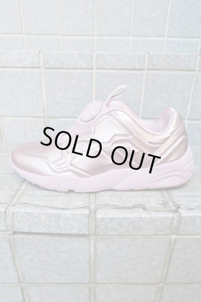 画像3: 【PUMA プーマ】メタリックピンクディスクスニーカー (3)