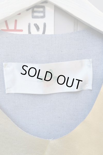 画像4: 【BALMUNG バルムング】ゴールドレザーオーバーサイズカットソー (4)