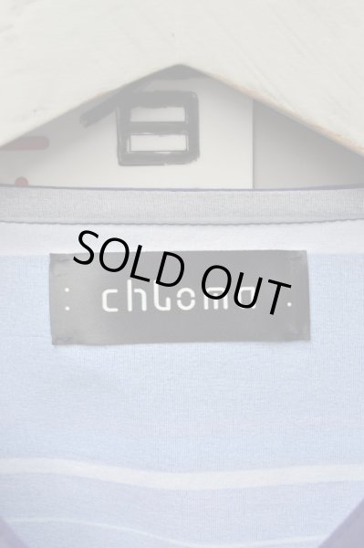 画像4: 【chloma クロマ】ATボーダーTシャツ (4)