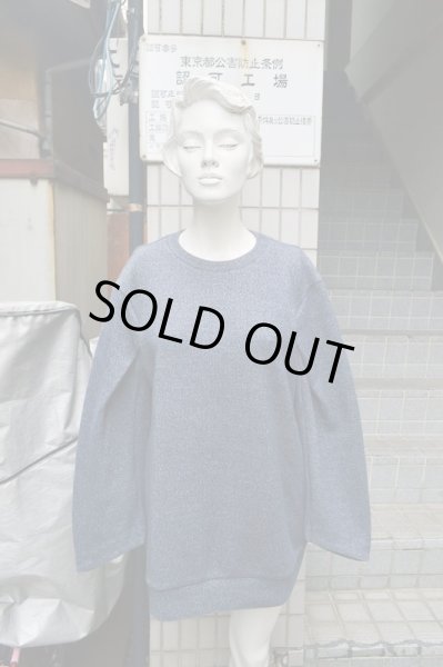 画像5: 【chloma クロマ】立体スリーブデザインスウェット (5)