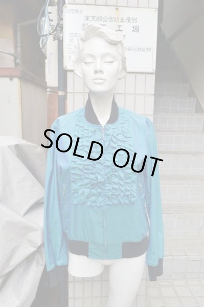 画像5: 【JOHNLAWRENCE SULLIVAN ジョンローレンスサリバン】フリルデザインブルゾン (5)