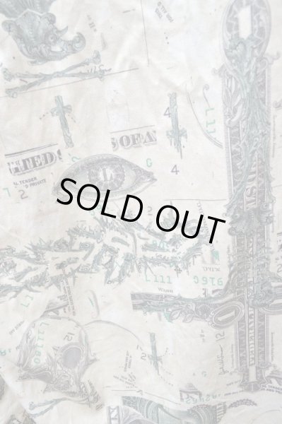 画像5: 【HIRO ヒロ】ドル札柄切替巻きデニムパンツ (5)