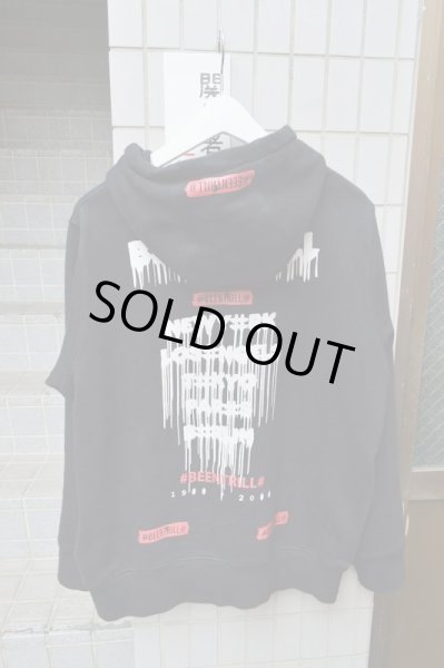 画像3: 【BEEN TRILL ビーントリル】プリントプルオーバースウェットパーカー (3)