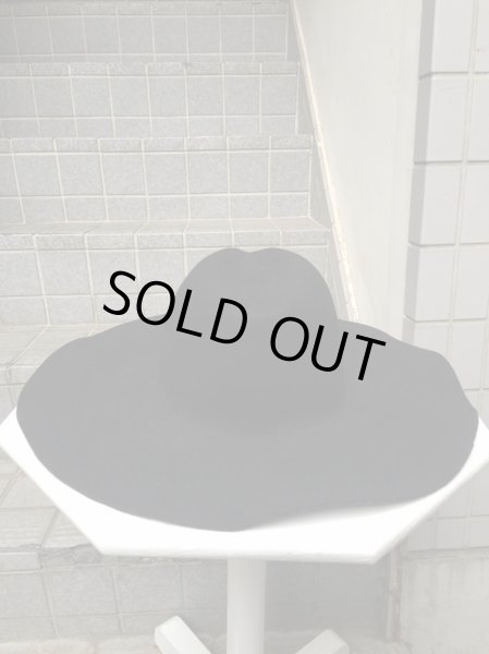 画像5: 【SHAREEF シャリーフ】黒ワイドブリムハット (5)