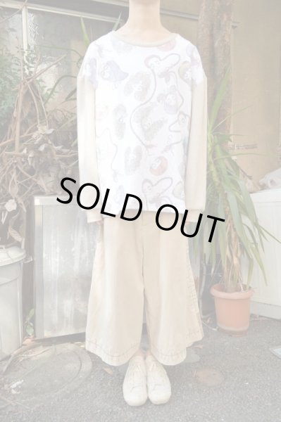 画像5: 【HEIHEI ヘイヘイ】WIDE PANTS BEIGE (5)