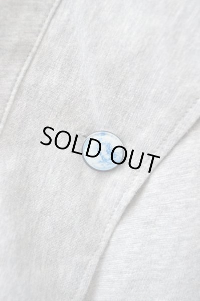 画像4: 【HIRO ヒロ】グレー日の丸プリントライダースビッグパーカー (4)