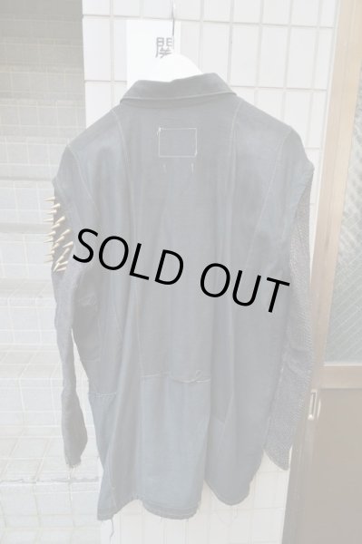 画像2: 【HIRO ヒロ】再構築デザインコモンスリーブミリタリーシャツ (2)