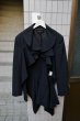 画像1: 【COMME des GARCONS コムデギャルソン】黒変形デザインジャケット (1)