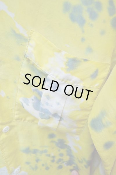 画像3: 【Y's YOHJI YAMAMOTO ワイズ ヨウジヤマモト】総柄シルクシャツ (3)