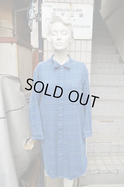 画像5: 【KIDILL キディル】ウィングカラーネルシャツ (5)