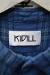 画像4: 【KIDILL キディル】ウィングカラーネルシャツ (4)
