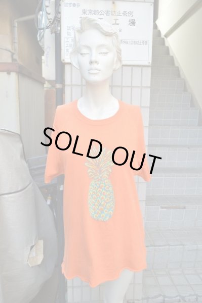 画像5: 【JUNYA WATANABE MAN ジュンヤワタナベ マン】オレンジ半袖ニット (5)