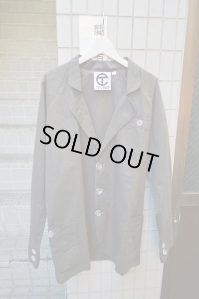 画像2: 【TELFAR テルファー】ブラウンコットンジャケット (2)