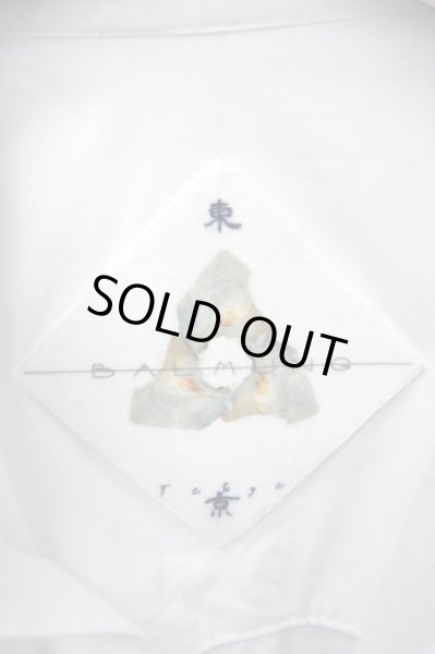 画像5: 【BALMUNG バルムング】白ラグランスリーブビッグシャツ (5)