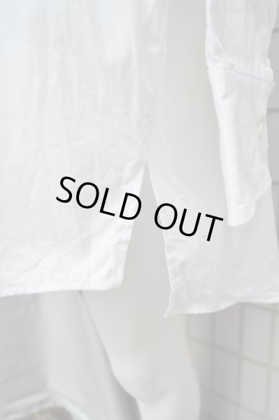 画像7: 【BALMUNG バルムング】白ラグランスリーブビッグシャツ (7)