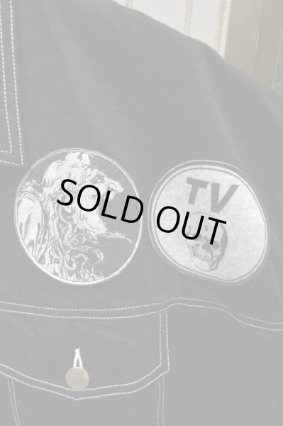 画像5: 【KIDILL キディル】17S/S今期物 Flare Denim Jacket Custom BLACK (5)