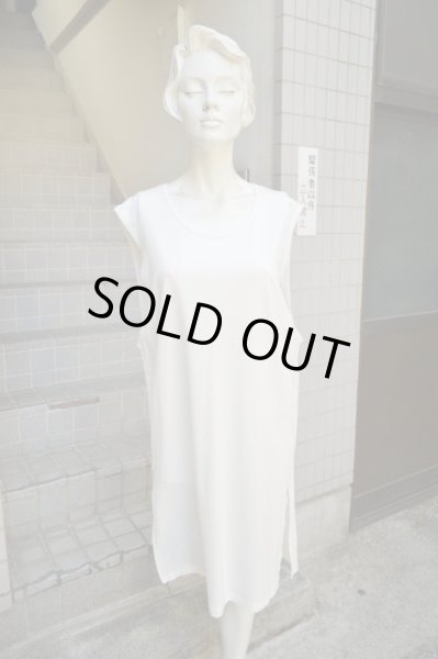 画像7: 【licht bestreben リヒトベシュトレーベン】サイドスリット入りロングタンクトップ (7)