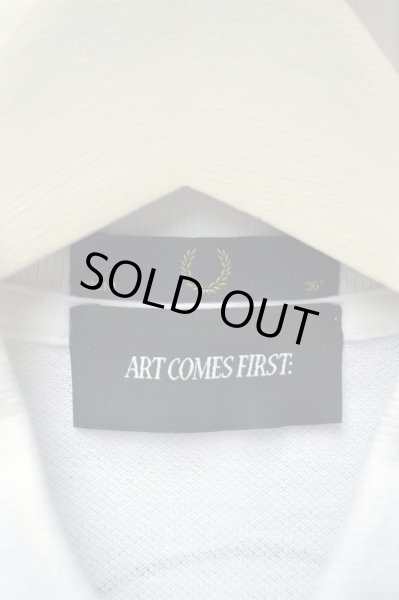 画像5: 【ART COMES FIRST×FRED PERRY アート カムズ ファースト×フレッドペリー】バックステッチデザインポロシャツ (5)