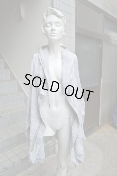 画像6: 【ANREALAGE アンリアレイジ】パッチワークデザインミリタリーコート (6)