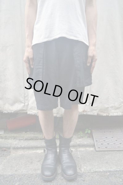 画像5: 【THE TEST ザ テスト】黒レイヤーデザインワイドショーツ (5)