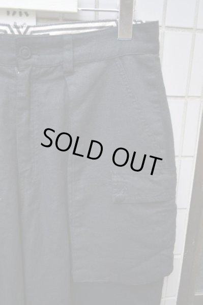 画像3: 【THE TEST ザ テスト】黒レイヤーデザインワイドショーツ (3)