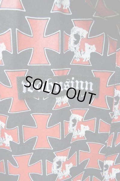 画像3: 【HIRO ヒロ】アイアンクロス柄モッズコート (3)