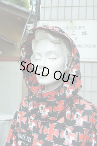 画像6: 【HIRO ヒロ】アイアンクロス柄モッズコート (6)