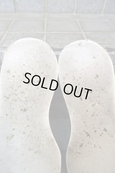 画像5: 【DRESSEDUNDRESSED×GEORGE COX ドレスドアンドレスド×ジョージコックス】白レザークリーパーシューズ (5)