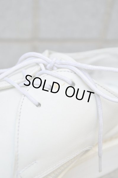 画像7: 【DRESSEDUNDRESSED×GEORGE COX ドレスドアンドレスド×ジョージコックス】白レザークリーパーシューズ (7)