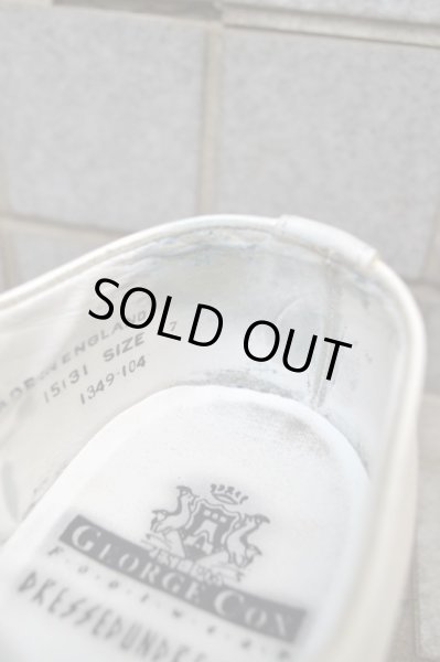 画像6: 【DRESSEDUNDRESSED×GEORGE COX ドレスドアンドレスド×ジョージコックス】白レザークリーパーシューズ (6)