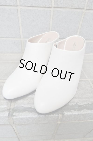 画像2: 【UNITED NUDE ユナイテッド ヌード】Eamz Mule White (2)